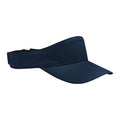 Navy - Front - Beechfield Multi-Sports Performance Visor Cap