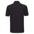 Black - Back - Russell Mens Classic Cotton Pique Polo Shirt