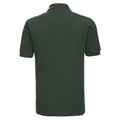 Bottle Green - Back - Russell Mens Classic Cotton Pique Polo Shirt