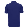Bright Royal Blue - Back - Russell Mens Classic Cotton Pique Polo Shirt