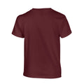 Maroon - Back - Gildan Childrens-Kids Heavy Cotton T-Shirt