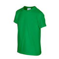 Irish Green - Side - Gildan Childrens-Kids Heavy Cotton T-Shirt