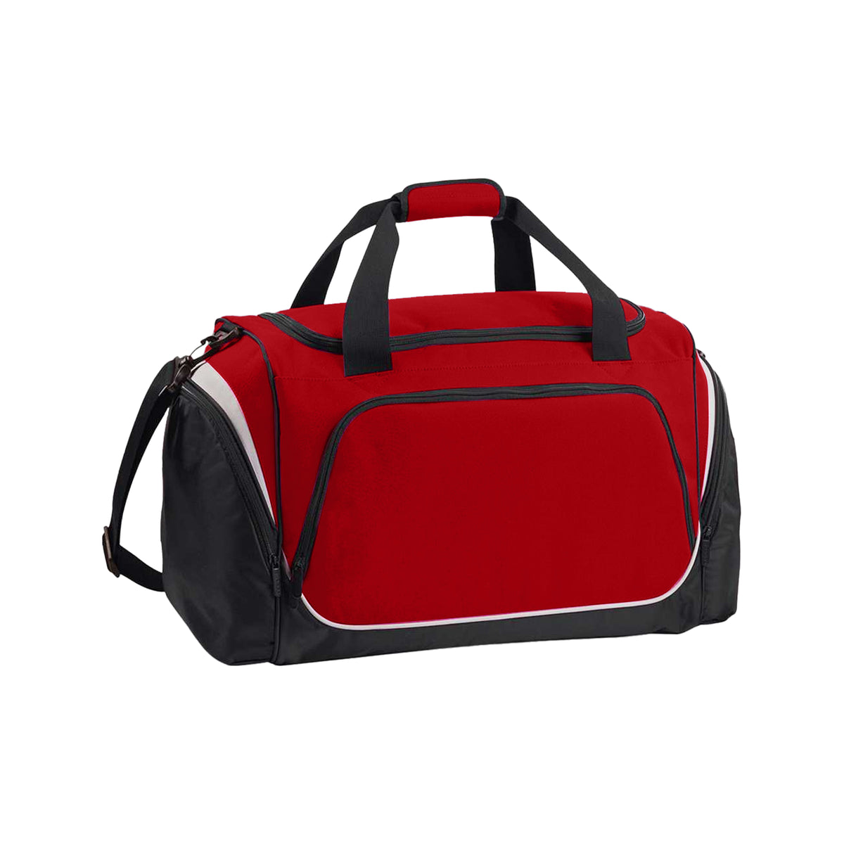 Classic Red-Black-White - Back - Quadra Pro Team Locker Bag