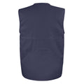 Midnight Navy - Back - WORK-GUARD by Result Unisex Adult Adventure Safari Waistcoat