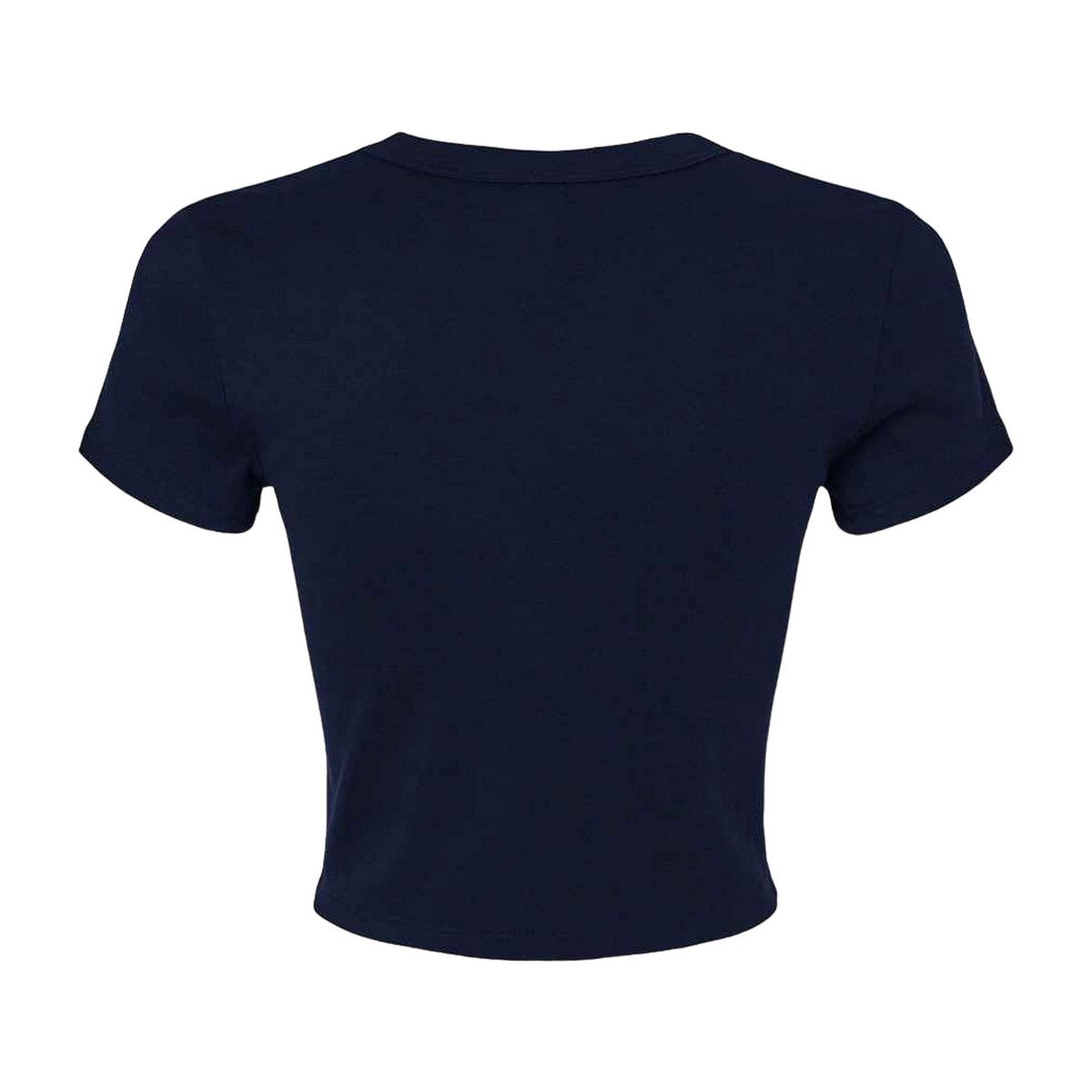 Solid Navy Blend - Lifestyle - Bella + Canvas Womens-Ladies Crop Top