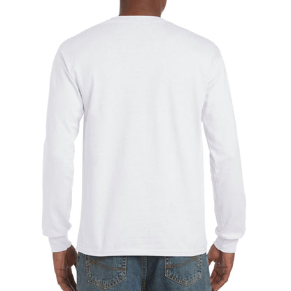 White - Back - Gildan Unisex Adult Hammer Long-Sleeved T-Shirt