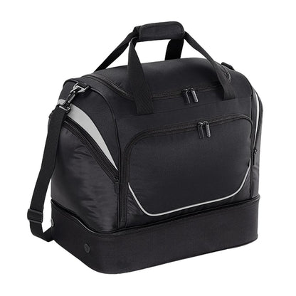 Black-Light Grey - Front - Quadra Pro Team Hardbase Holdall