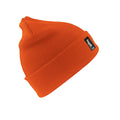 Fluorescent Orange - Front - Result Winter Essentials Unisex Adult Thinsulate Heavyweight Hat