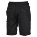 Black - Back - Portwest Mens Action Shorts (S889)