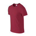 Antique Cherry Red - Side - Gildan Unisex Adult Softstyle T-Shirt