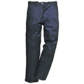 Navy - Front - Portwest Mens Preston Workwear Trousers (2885) - Pants