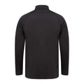 Navy-Royal Blue - Back - Finden & Hales Mens Contrast Panel Knitted Tracksuit Top