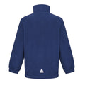 Royal Blue - Back - Result Childrens-Kids Polartherm Zip Neck Fleece Top