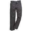 Black - Front - Portwest Mens Preston Workwear Trousers (2885) - Pants