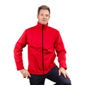 Red - Side - Result Core Mens Plain Soft Shell Jacket