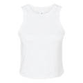 Solid White - Front - Bella + Canvas Womens-Ladies Tank Top