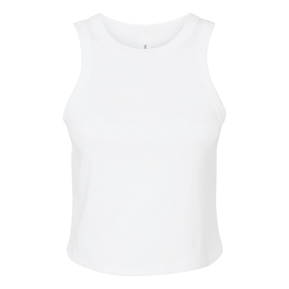 Solid White - Front - Bella + Canvas Womens-Ladies Tank Top