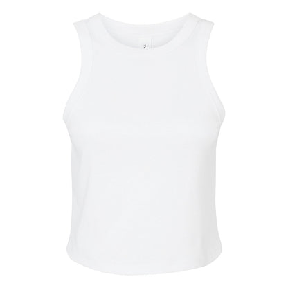 Solid White - Front - Bella + Canvas Womens-Ladies Tank Top