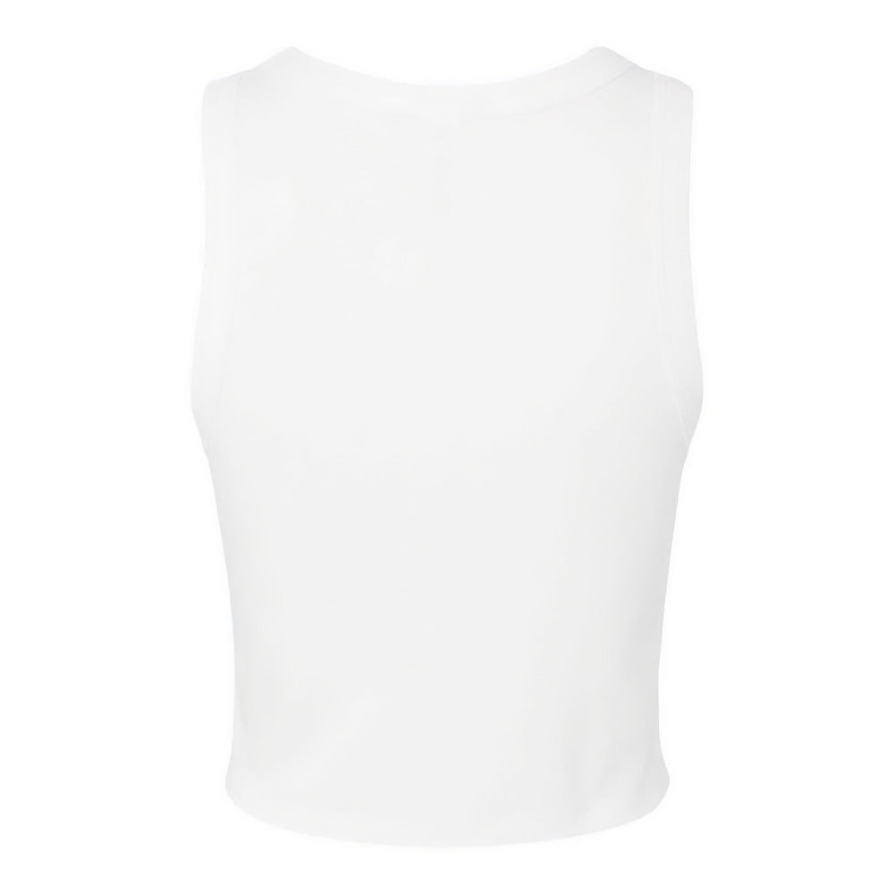 Solid White - Back - Bella + Canvas Womens-Ladies Tank Top