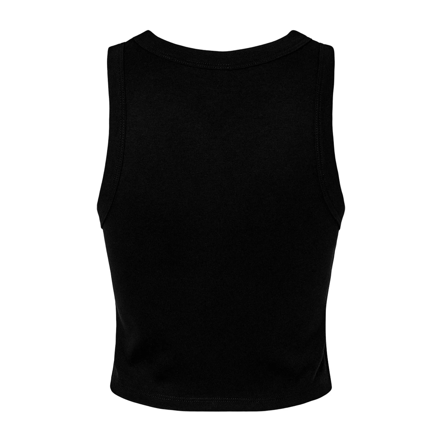 Solid Black Blend - Back - Bella + Canvas Womens-Ladies Tank Top