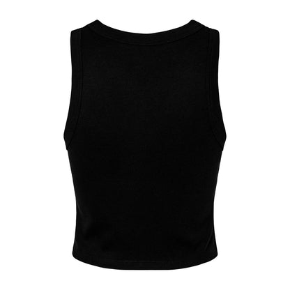 Solid Black Blend - Back - Bella + Canvas Womens-Ladies Tank Top