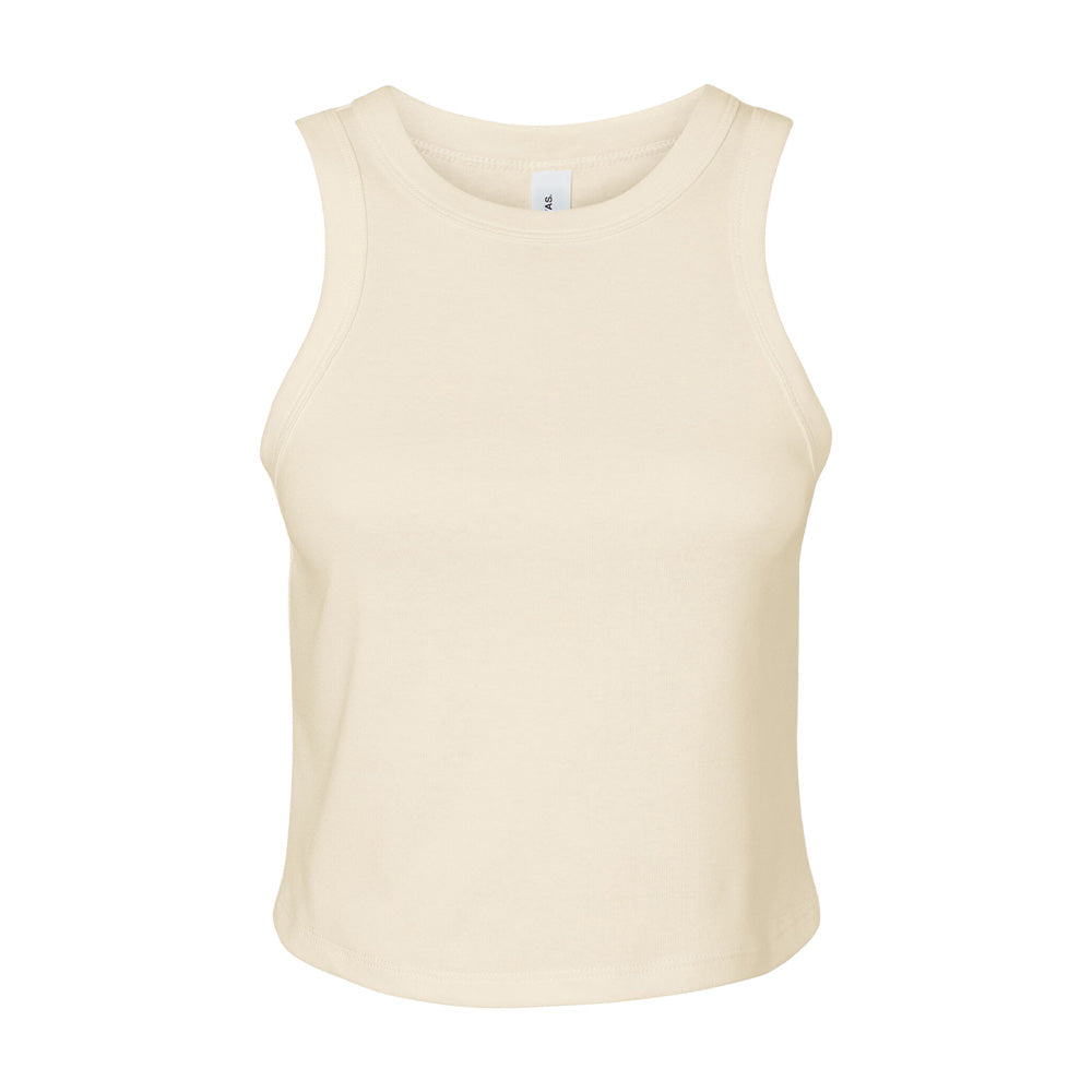 Solid Natural - Front - Bella + Canvas Womens-Ladies Tank Top