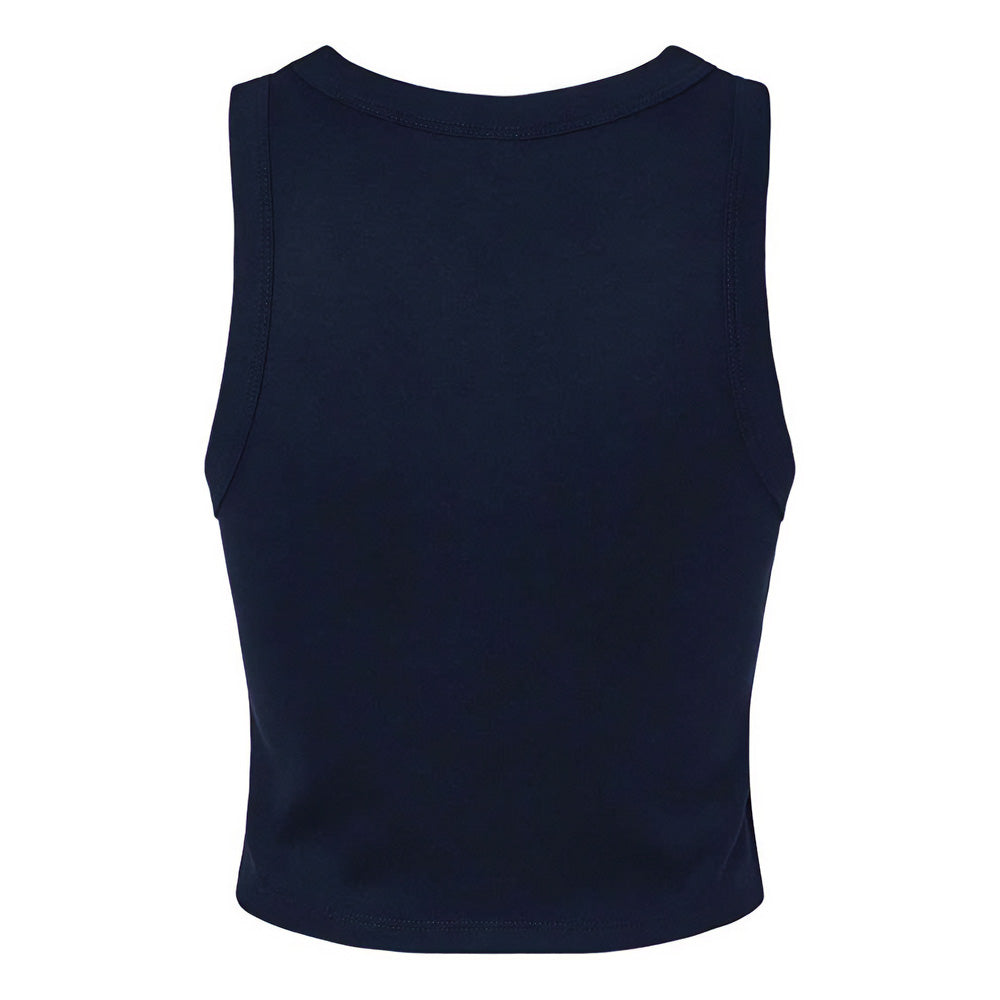 Solid Navy - Back - Bella + Canvas Womens-Ladies Tank Top