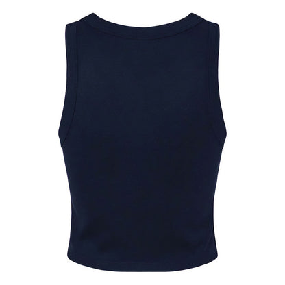 Solid Navy - Back - Bella + Canvas Womens-Ladies Tank Top