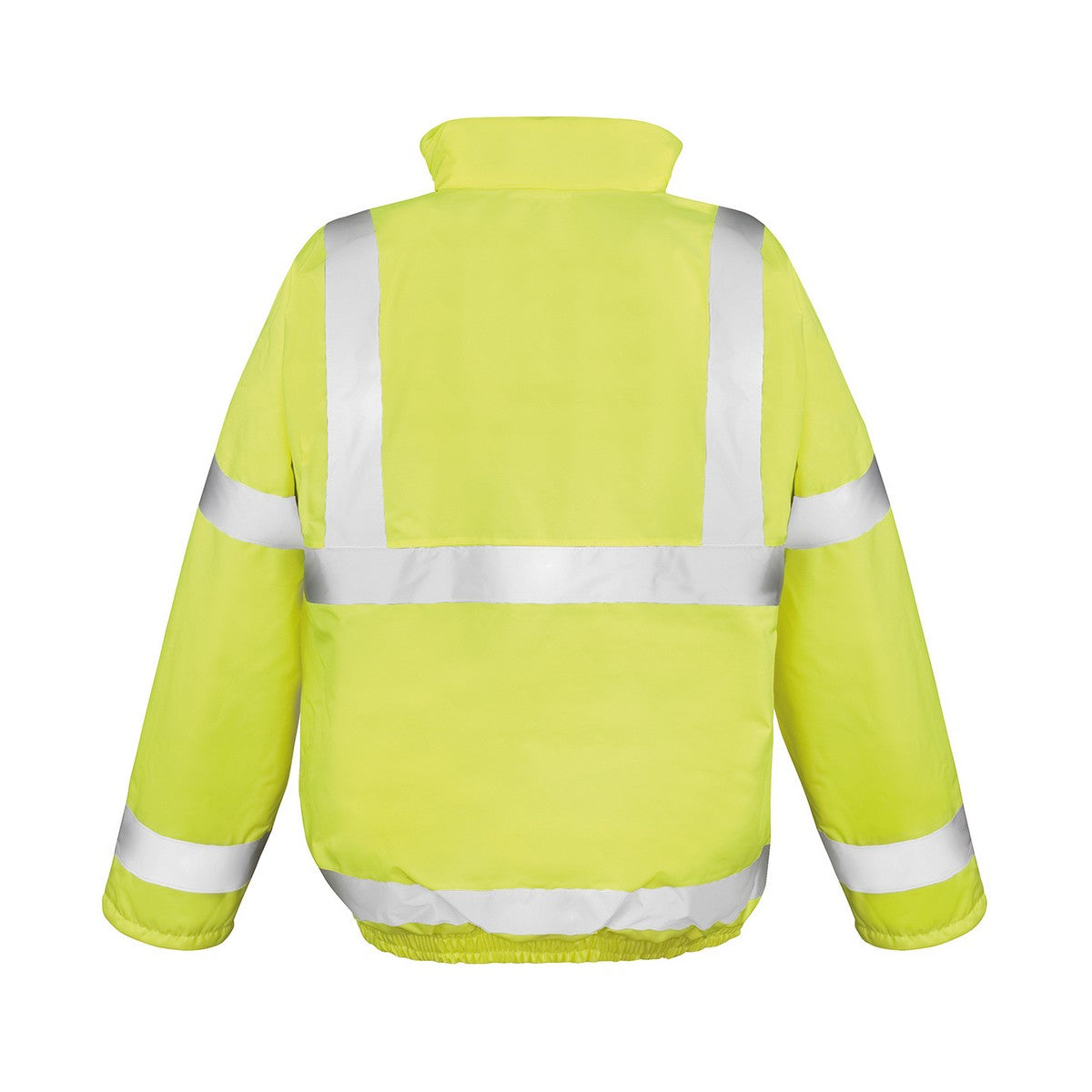 Hi Vis Yellow - Back - Result Core Mens Core Hi-Vis Blouson Jacket