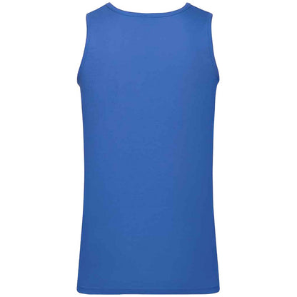 Royal Blue - Back - Fruit of the Loom Unisex Adult Valueweight Athletic Tank Top