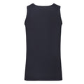 Deep Navy - Back - Fruit of the Loom Unisex Adult Valueweight Athletic Tank Top