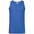 Royal Blue - Front - Fruit of the Loom Unisex Adult Valueweight Athletic Tank Top