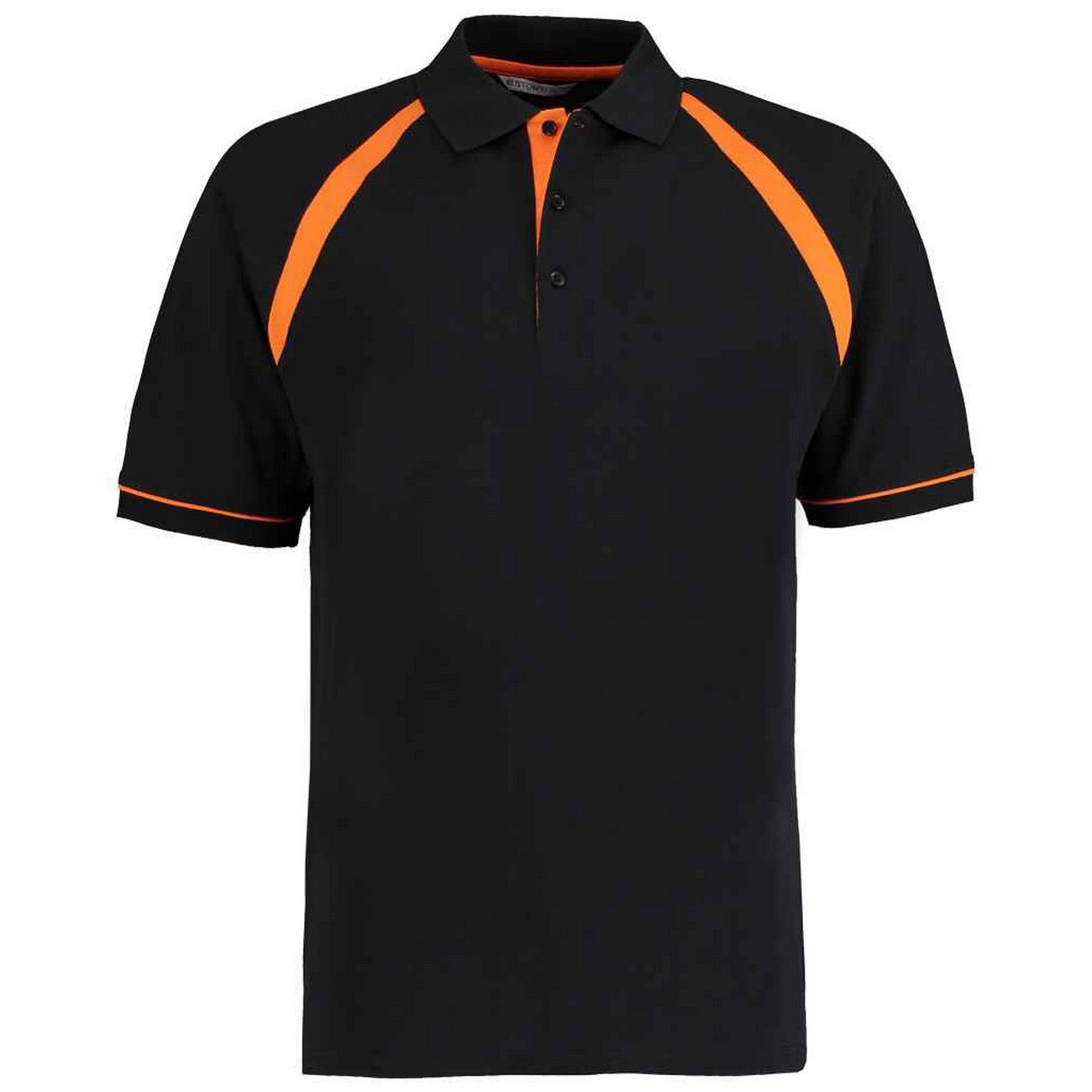 Black - Front - Kustom Kit Mens Oak Hill Polo Shirt