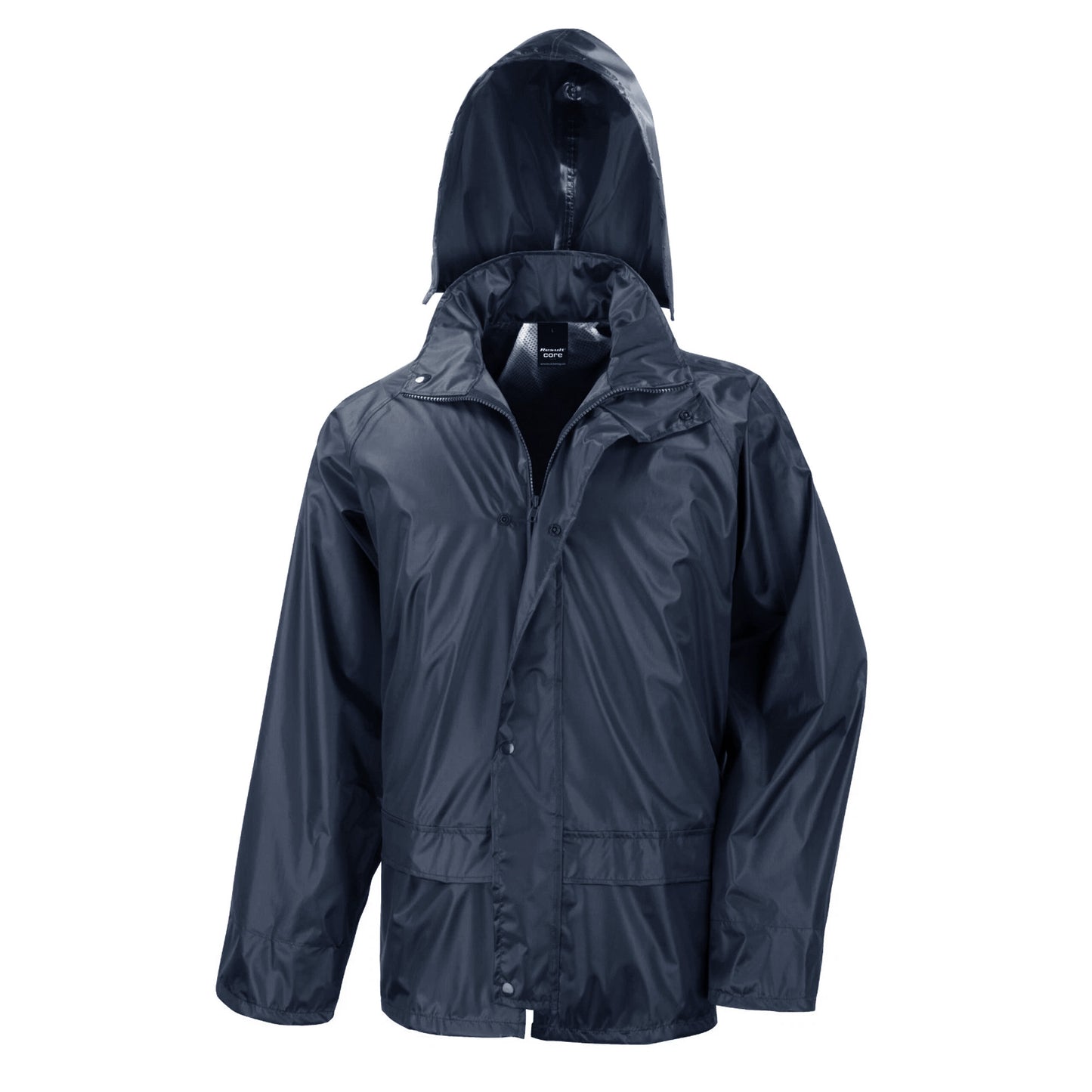 Navy - Back - Result Core Unisex Adult Rain Suit
