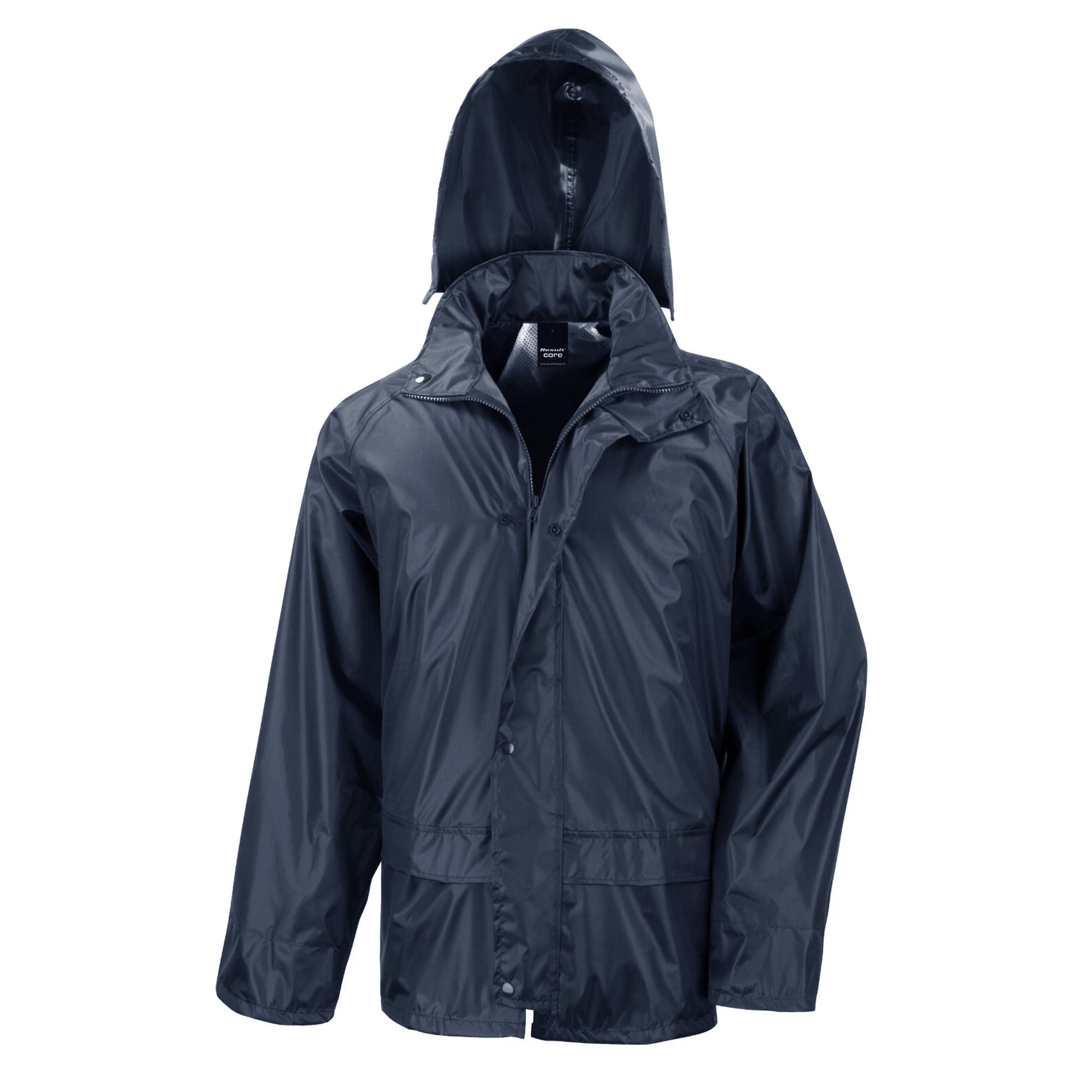 Navy - Back - Result Core Unisex Adult Rain Suit