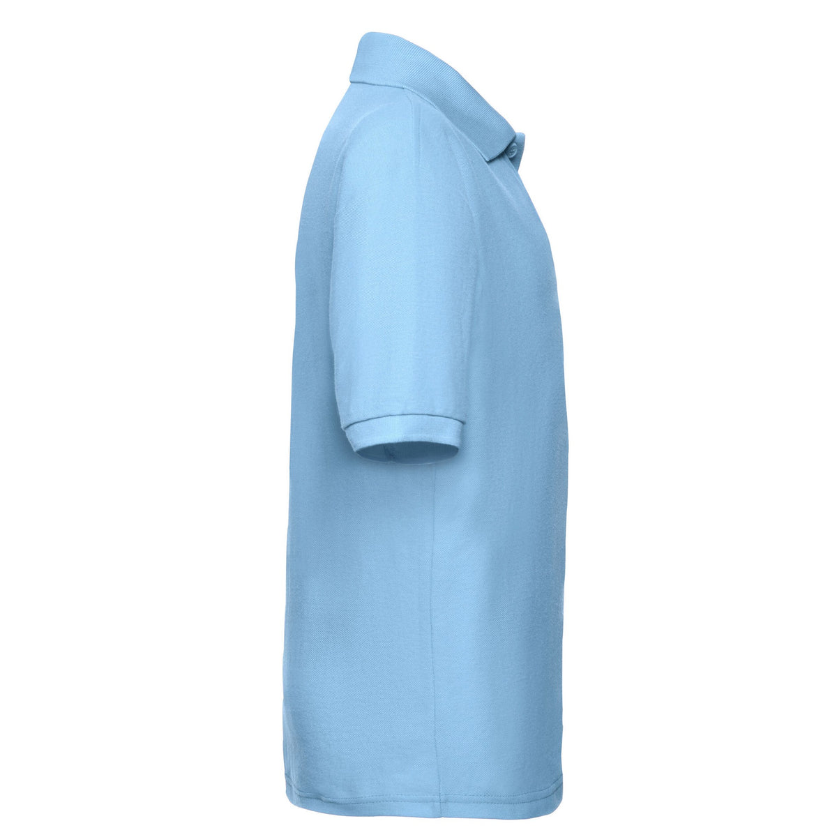 Sky Blue - Side - Fruit Of The Loom Childrens-Kids 65-35 Plain Pique Polo Shirt