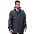 Black - Side - Result Mens City Executive Padded Jacket