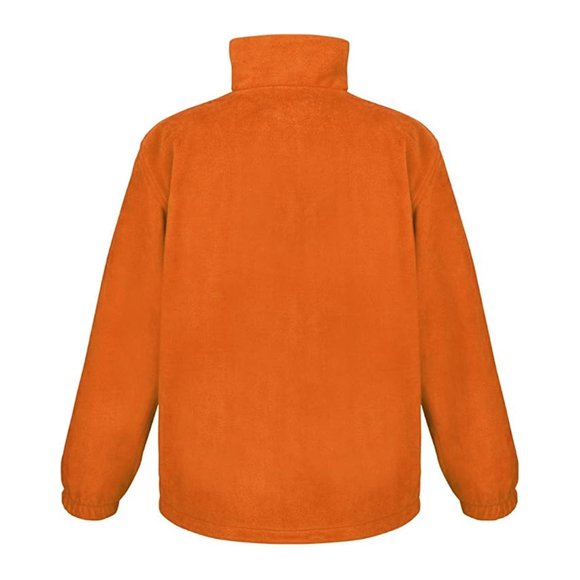 Orange - Back - Result Unisex Adult Polartherm Fleece Jacket