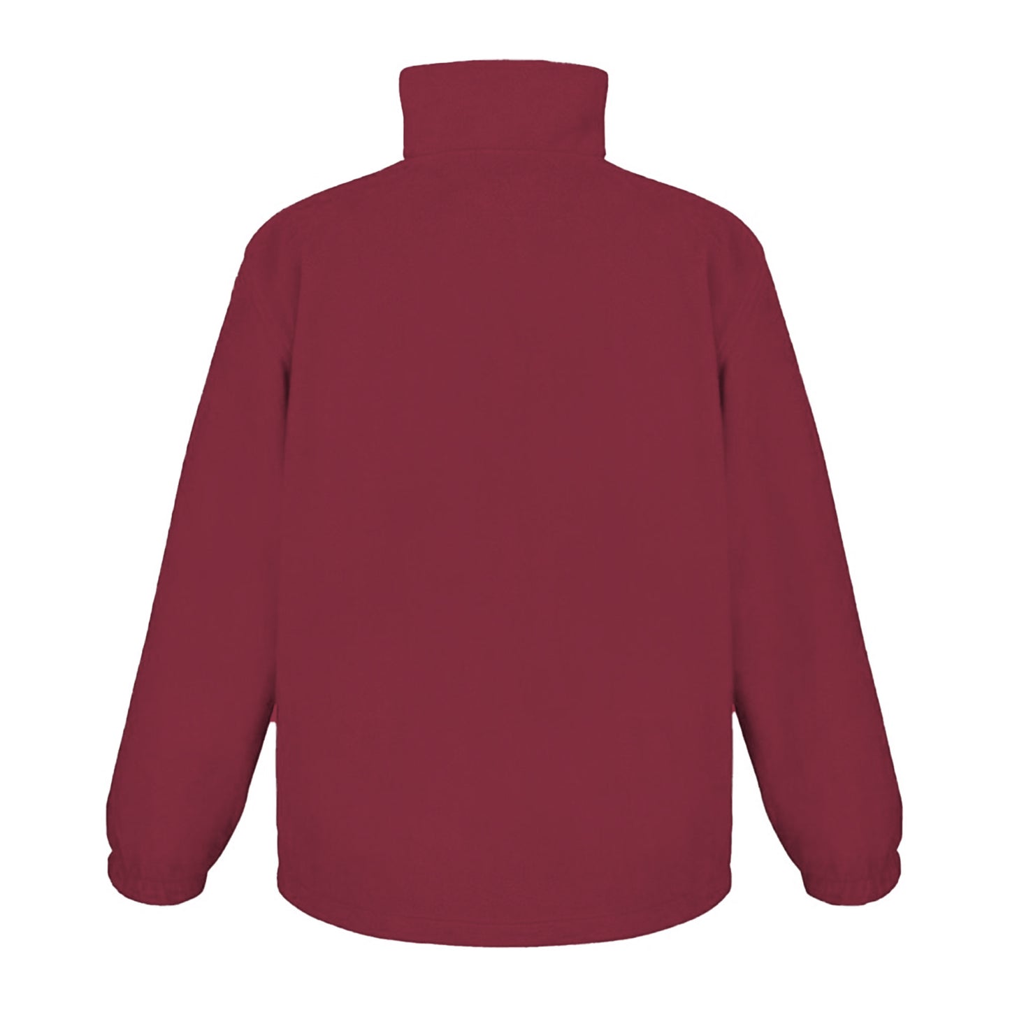 Burgundy - Back - Result Unisex Adult Polartherm Fleece Jacket