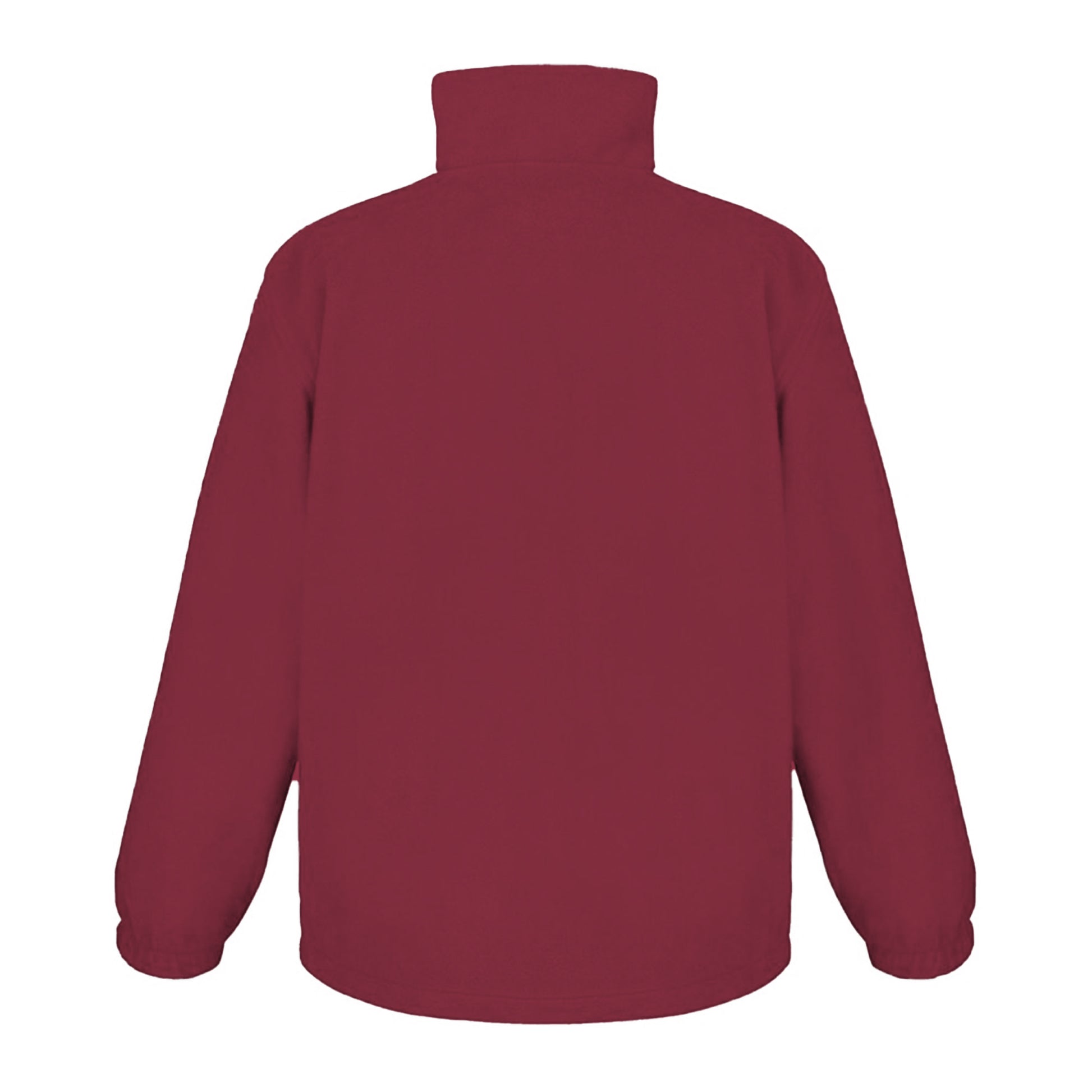 Burgundy - Back - Result Unisex Adult Polartherm Fleece Jacket