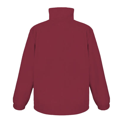 Burgundy - Back - Result Unisex Adult Polartherm Fleece Jacket