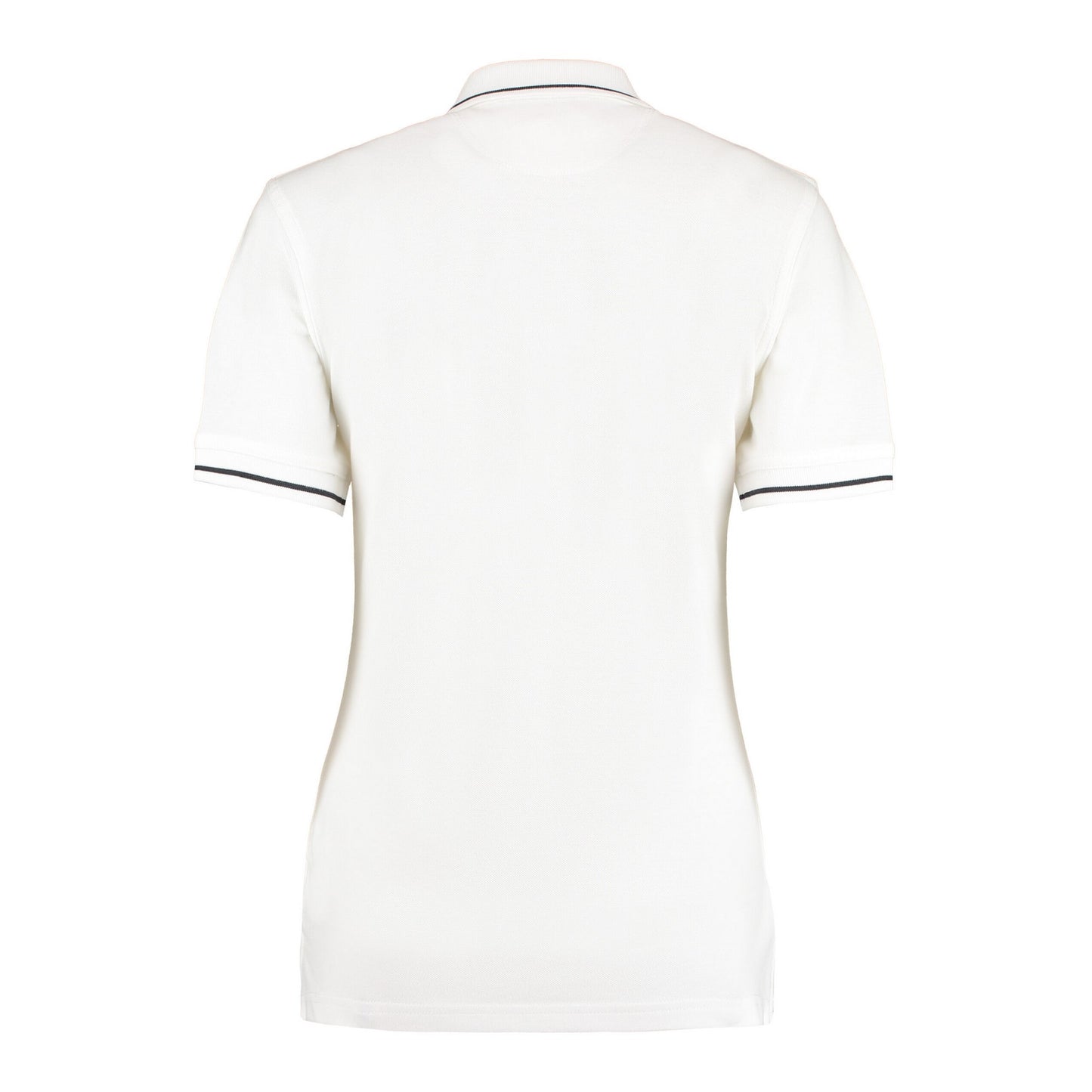 White-Navy - Back - Kustom Kit Womens-Ladies St Mellion Polo Shirt