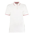 White-Red - Front - Kustom Kit Womens-Ladies St Mellion Polo Shirt
