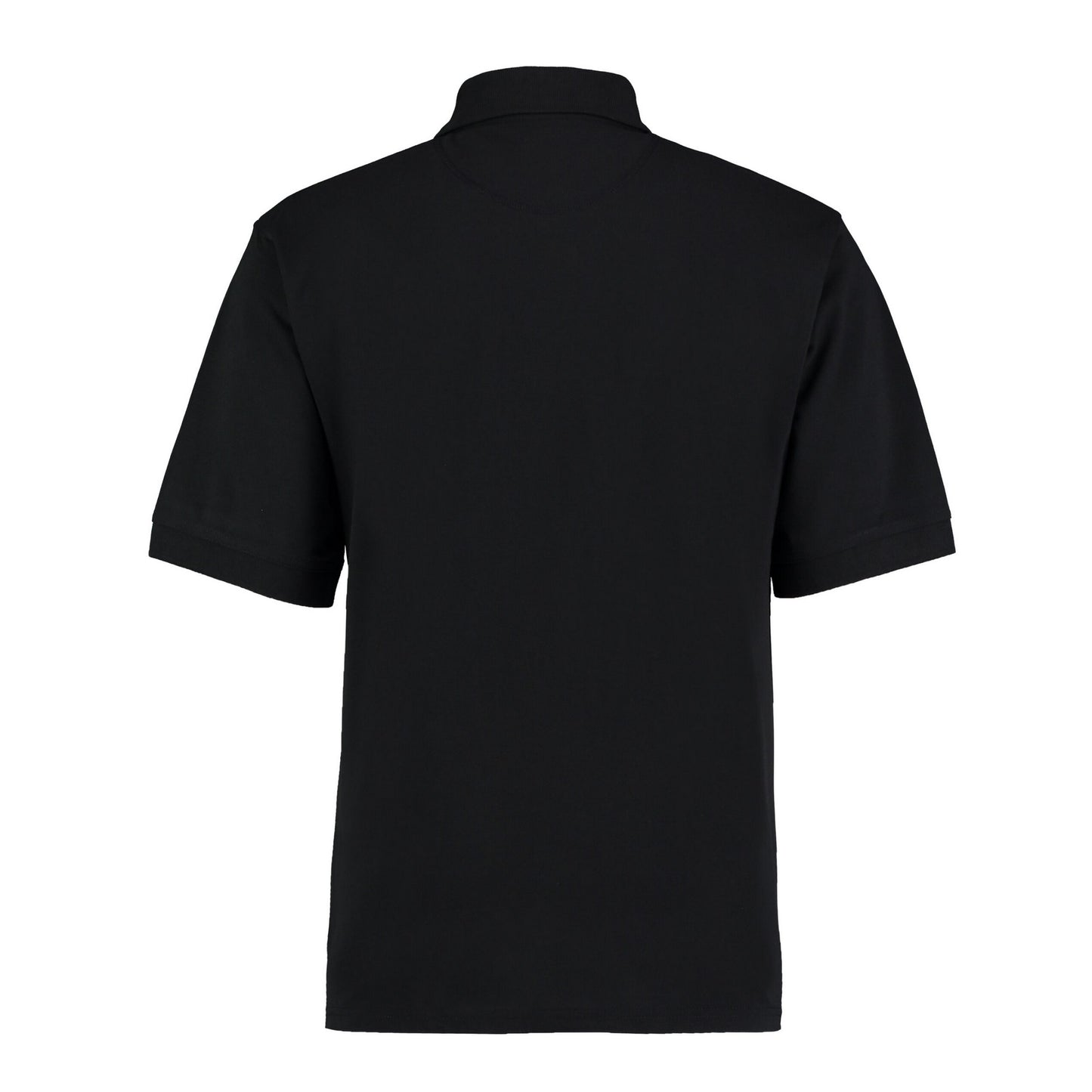 Black - Back - Kustom Kit Mens Chunky Superwash 60C Polo Shirt