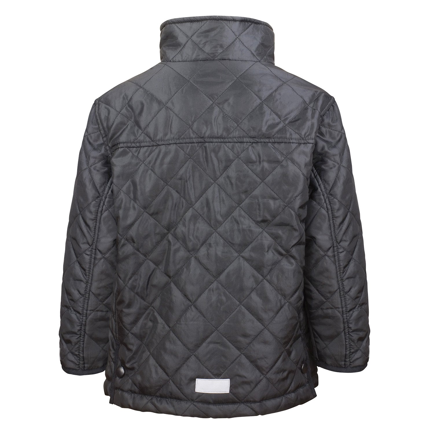Black - Back - Result Urban Childrens-Kids Cheltenham Padded Jacket