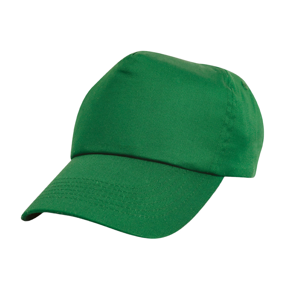 Kelly Green - Front - Result Headwear Cotton Baseball Cap