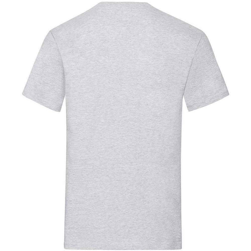 Grey - Back - Fruit of the Loom Unisex Adult Heather Heavy T-Shirt