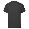 Black - Back - Fruit of the Loom Unisex Adult Heavy Cotton T-Shirt