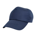 Navy - Front - Result Headwear Childrens-Kids Cotton Baseball Cap