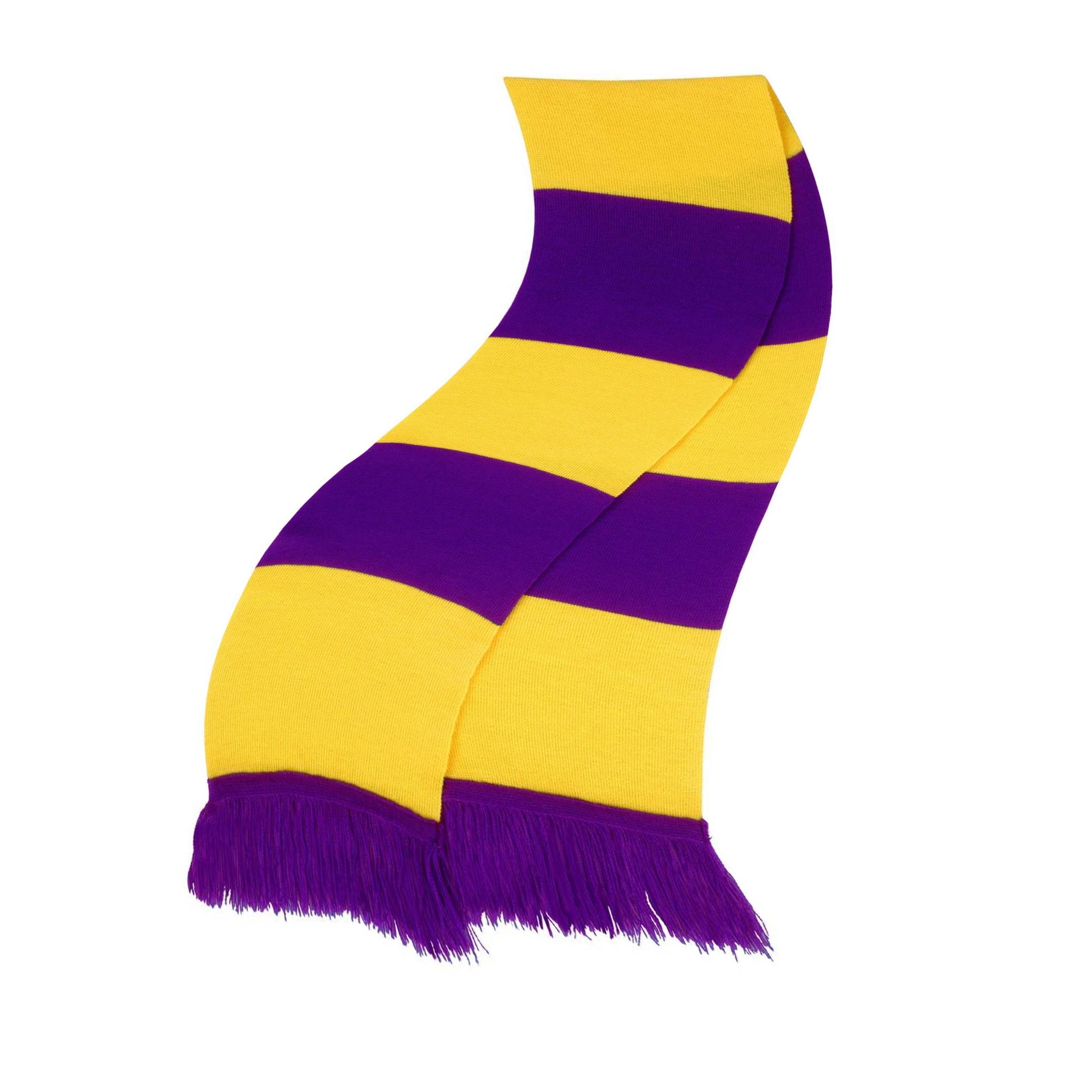 Purple-Yellow - Back - Result Winter Essentials Team Scarf